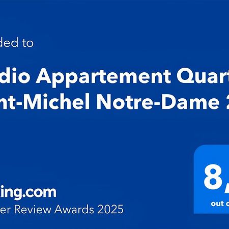 Studio Appartement Quartier Saint-Michel Notre-Dame 2 Free Netflix ปารีส ภายนอก รูปภาพ